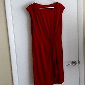 Woman's dress Connected Apparel Red Size 14